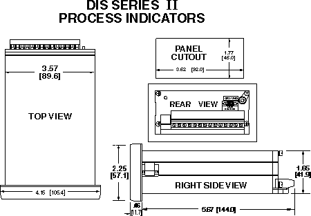 Potentiometer,Posiion,Input,Process,Indicator,Model DIS976,Wilkerson Instrument