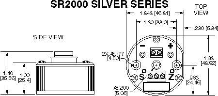 Thermocouple,Input,Isolated,Field,Rangeable,Two,Wire,Transmitter,Model SR2400,Wilkerson Instrument