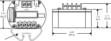 AC,Input,Isolated,Two Wire Transmitter,Model TW8201,Wilkerson Instrument